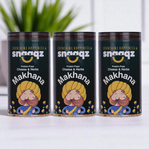 SNAAQZ Cheese & Herbs Makhana