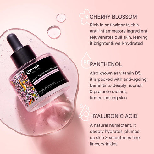 Quench Cherry Blossom Glass Skin Serum
