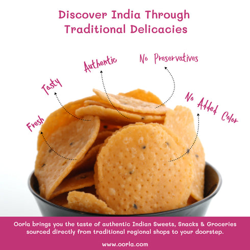 Prakruthi Chettinadu Thattai Murukku