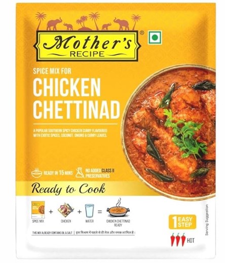 Mothers Recipe Chicken Chettinad Mix Pouch