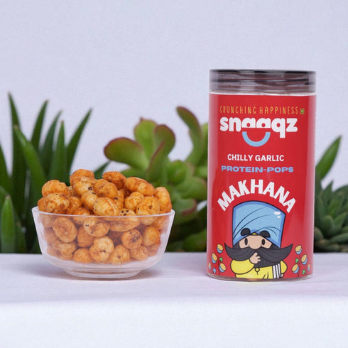 SNAAQZ Chilly Garlic Makhana
