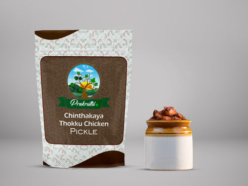 Prakruthi Chinthakaya Thokku Chicken Pickle