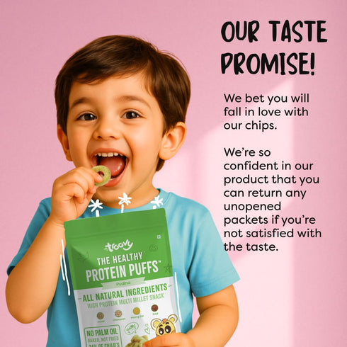Troovy The Healthy High Protein Puffs| Pudina