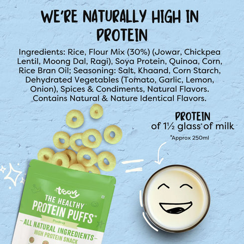 Troovy The Healthy High Protein Puffs| Pudina