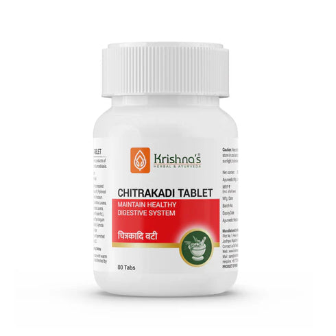 Krishna'S Herbal And Ayurveda Chitrakadi Vati