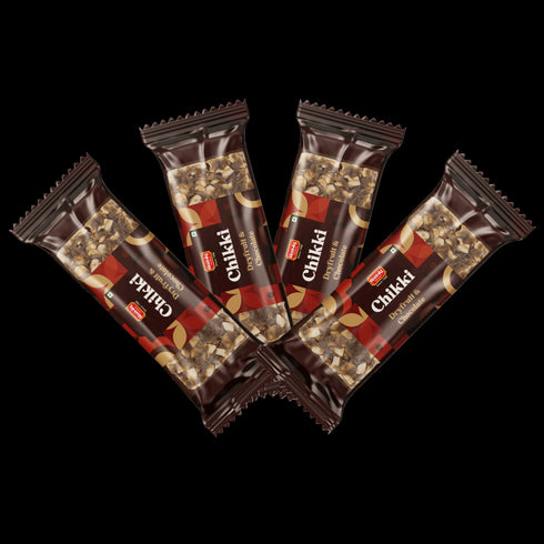 Chitale Bandhu Mithaiwale Dryfruit & Chocolate Chikki Pack of 4