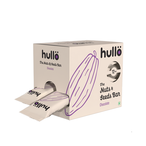 Hullo The Nuts & Seeds Bar - Chocolate