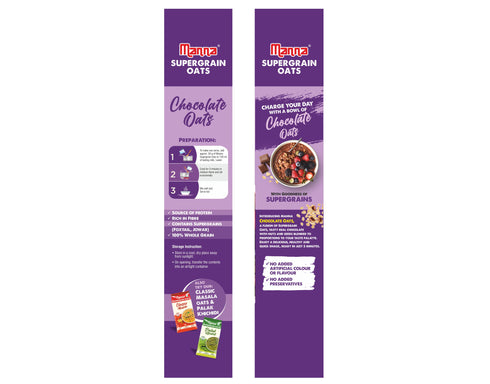 Manna Foods Chocolate Oats