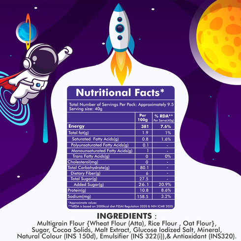 UNIFIT Multigrain Choco Moons & Stars