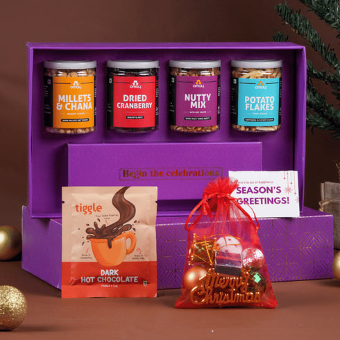 Omay Foods Christmas Cheer Gift Box