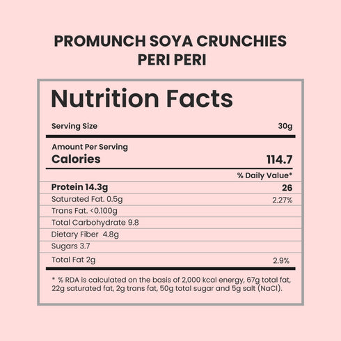 PROMUNCH Peri-Peri Soya Crunchies