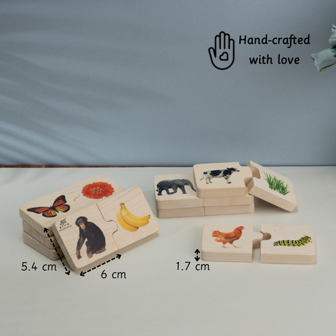 Ariro Toys Chunky puzzle- Feed The Animals(16 Chunks)
