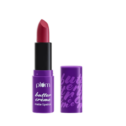 Plum Butter Crème Matte Lipstick Rouge Riot 128 | Rouge Pink