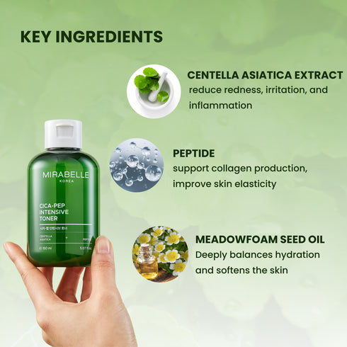 Mirabelle Korea Cica Peptide Intensive Toner