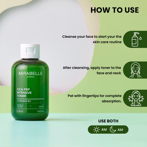Mirabelle Korea Cica Peptide Intensive Toner