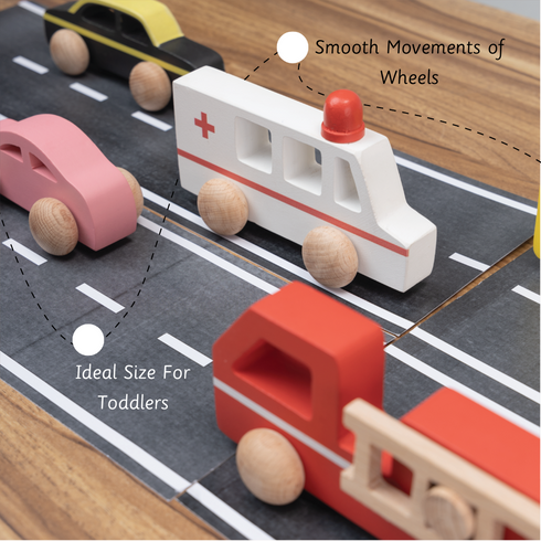 Ariro Toys City Cruisers Set of 6