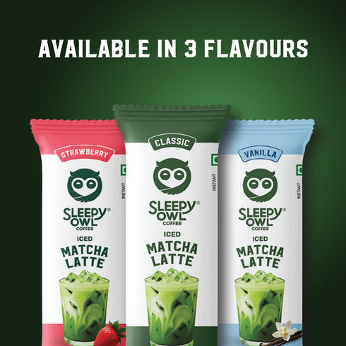 Sleepy Owl Coffee Classic Iced Matcha Premix