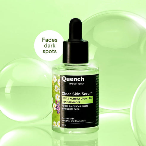 Quench Clear Skin Serum with Matcha Green Tea Antioxidants