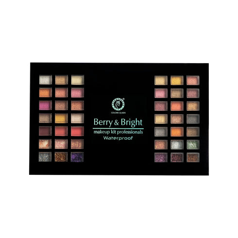 Colors Queen Berry & Bright Professional Makeup Kit | 89 Colors