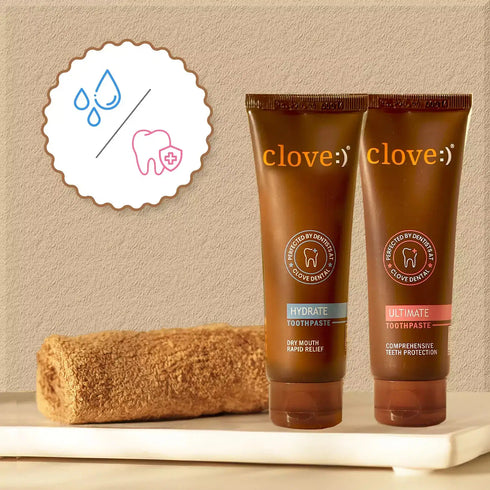 Clove Oral Care Hydrate & Protect Combo