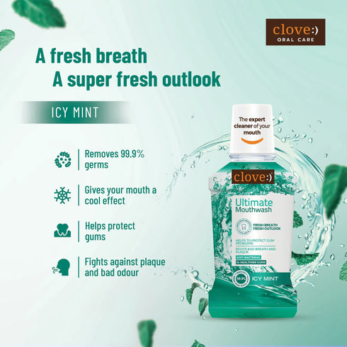 Clove Oral Care Ultimate Mouthwash