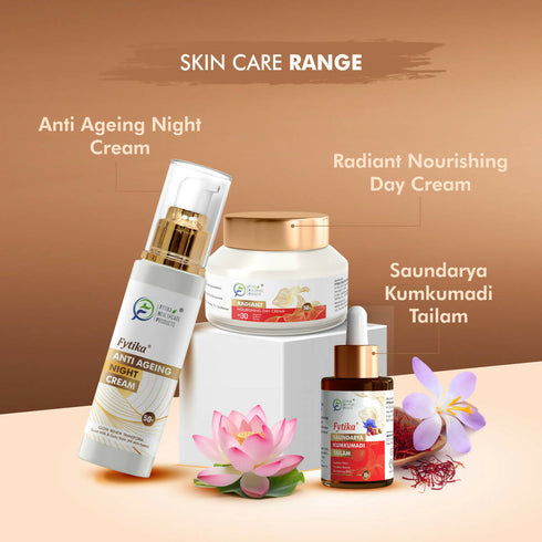 Fytika AntiAging Night Cream with Gotu Kola, Saffron and Lotus Flower Extract