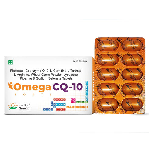 Healing Pharma Omega CQ-10 Forte Tablet