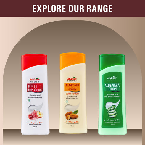 Multani Pharmaceuticals Limited Multani Naturals Cocoa Body Lotion Long Lasting Nourishment Hydrating & Refreshing Skin With Aloevera Juice & Cocoa Butter Suitable for All Skin Type