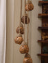 The India Craft House Coconut Craft Hanging Tier Lamp
