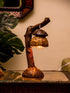 The India Craft House Coconut Craft Table Lam
