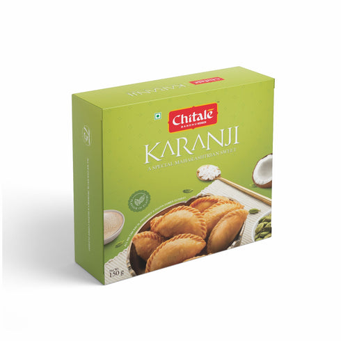 Chitale Bandhu Mithaiwale Coconut Karanji