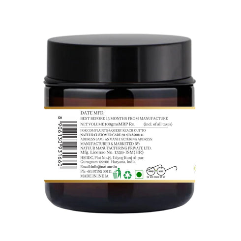Natuur Body Scrub Coffee and Salt Anti Ageing Scrub 100gm