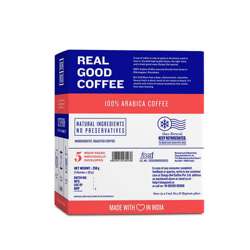 Sleepy Owl Coffee Cold Brew Packs / Original Blend