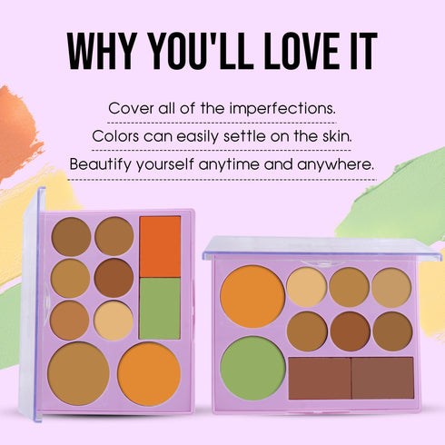 Colors Queen Colors Queen Contour Palette | 17.6 g