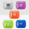 Impact Mints Assorted Pack Of 5 Strong Blackcurrant Orange Honeymelon and Ice