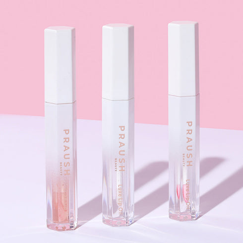Praush 3 In 1 Luxe Lip Oil Combo