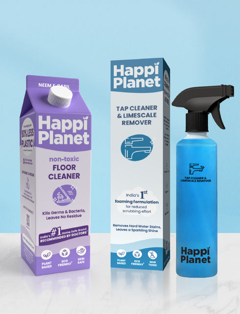Happi Planet Tap Cleaner & Floor Cleaner Combo