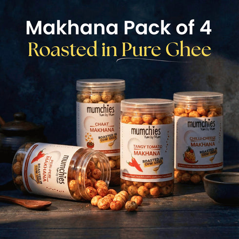 Mumchies Makhana Roasted in Pure Ghee