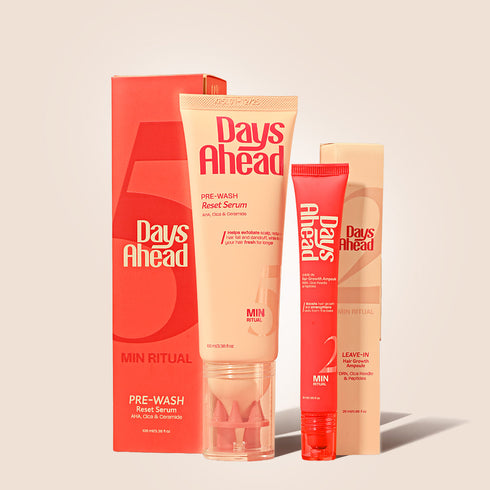 Days Ahead Hairfall Reset Routine