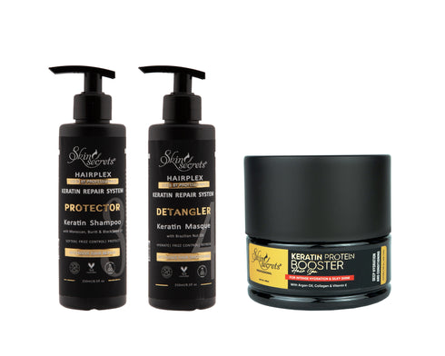 Skin Secrets India Keratin Shampoo Masque & Hair Spa Combo
