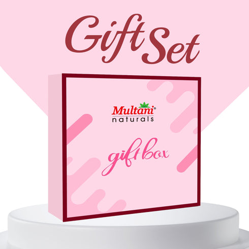 Multani Pharmaceuticals Limited Multani Naturals Perfect Hair Care Gift Set for Every Occasion Neem & Aloevera Shampoo Amla & Bhringraj Conditioner Shikakai & Tulsi Hair Oil Aloe Vera Gel Hair Serum