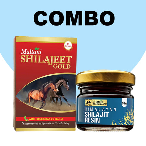 Multani Pharmaceuticals Limited Multani Powerhouse Shilajit Resin Gold Capsules