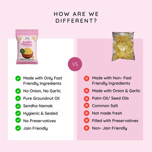 Vratam Potato Wafers Family Combo