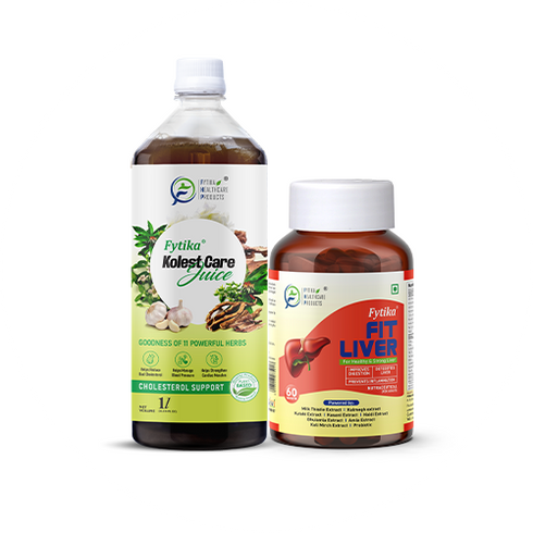 Fytika LivKol care Combo - Fytika Fit Liver, Kolest Care Juice