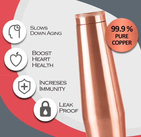 Milton Copper Crown Water Bottle