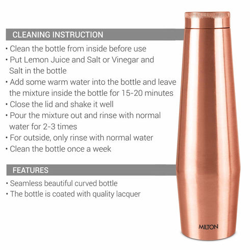 Milton Copper Crown Water Bottle