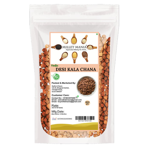 Millet Mania Desi Kala Chana Black Chickpeas
