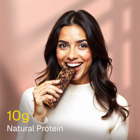 Prolicious Choco Seeds Protein Bar 10g Natural Protein