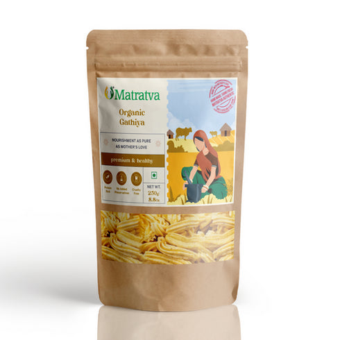 Matratva Premium Soft Gathiya organic Namkeen