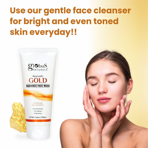 Globus Naturals Gold Radiance Face Wash
